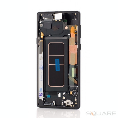 LCD OEM Samsung Note 9, N960, Black, Service Pack OEM foto