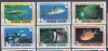 DB1 Avioane Elicoptere Aeroport 1979 Cayman Ins. 6 v. MNH, Nestampilat