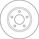 Disc frana fata TRW DF4933