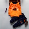 Trening cu hanorac portocaliu - Laku (Marime Disponibila: 9-12 luni (Marimea 20, Superbaby