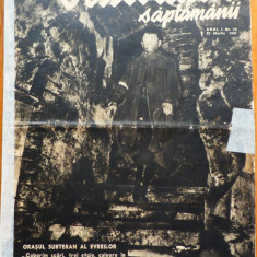 Revista Ilustratia saptamanii, 23 Martie 1941, orasul subteran al evreilor