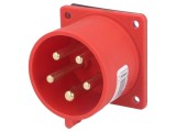 Conector alimentare AC trifazat 32A 400VAC IP44