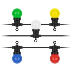 Sir iluminat festiv exterior multicolor foto