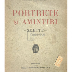 Mircea Rădulescu - Portrete și amintiri - Schițe (editia 1924)