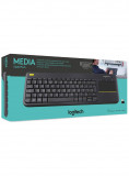 Tastatura Logitech Wireless Touch K400 Plus Black PC