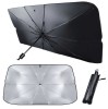 Parasolar Auto Pliabil Tip Umbrela Parbriz 130x76cm Protectie UV Izolare Termica Universal