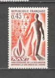 Franta.1973 25 ani Declaratia drepturilor omului SF.761