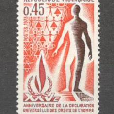 Franta.1973 25 ani Declaratia drepturilor omului XF.369