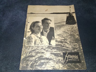REVISTA FEMEIA OCTOMBRIE 1958 foto