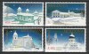 Moldova 2001 - Crăciun, biserici, serie neuzata