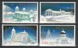 Moldova 2001 - Crăciun, biserici, serie neuzata