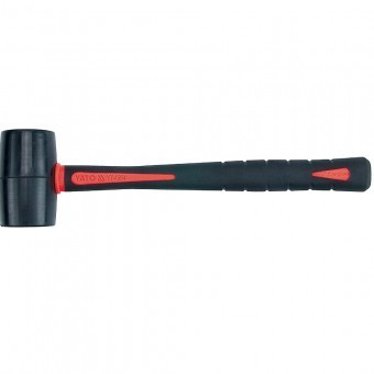 Ciocan cu cap cauciuc Yato YT-4594, maner fibra, 340 mm
