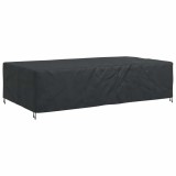 vidaXL Husă pentru mobilier de exterior Negru 315 x 180 x 74 cm 210D 4105864