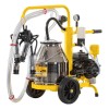 Aparat de Muls Vaci AgroElectro, 1 Bidon Inox 25L, Portabil, Pompa Vid 200L/min, Pulsator 60/40, Fara Rezervor Vid, Eco