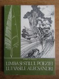 Florin D. Popescu - Limba si stilul poeziei lui Vasile Alexandri