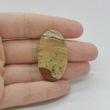 Cabochon jasp peisaj 37x22x6mm c20, Stonemania Bijou