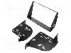 Rama adaptoare, 2 DIN, Hyundai, neagra, METRA - 95-7322