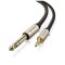 UGREEN Cablu audio Jack 3.5mm Male la 6.35mm Male-Lungime 1 Metru