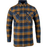 Cămașă Flanel Groasă Jack Pyke Bleasdale &ndash; Bleumarin/Ruginiu
