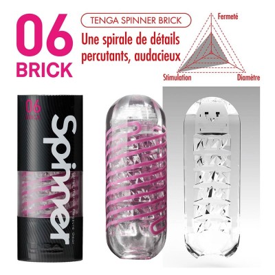 Masturbator Rotatic Spinner 06 Brick foto