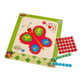 Set creativ adeziv pentru copii +3 ani, Fluture