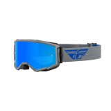 Ochelari Enduro MX Fly Zone Gri Albastru