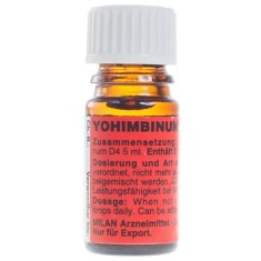 Afrodisiac picaturi Yohimbinum D4, pentru cresterea libidoului