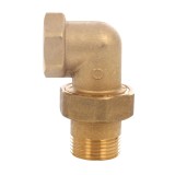 Cot cu racord olandez A98FF, alama, FI-FE, 3/4&quot;