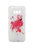Husa Silicon Samsung Galaxy Samsung S8+ g955 Clear Matte Flamingo Bird Sep