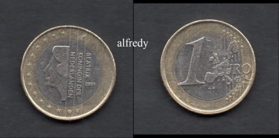 OLANDA 2001, 1 euro foto