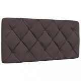 Cumpara ieftin Gossi perna pentru tablie de pat maro inchis, 100 cm, material textil