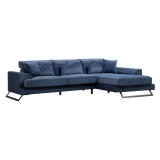 Cumpara ieftin Coltar PWF-0575 stanga material textil albastru 308/190x92cm