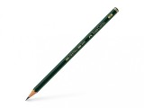 Creion grafit 2B Faber-Castell Castell 9000, hexagonal, Faber Castell