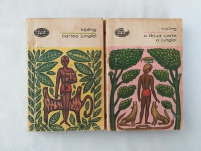 Rudyard Kipling - Cartea junglei * A doua carte a junglei (bpt 325 si 326) foto