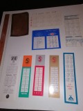 Cumpara ieftin LOT 9 CALENDARE / SEMNE CARTE RSR SCANTEIA ETC ...