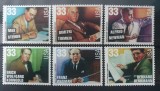 Statele Unite, SUA 1999, personalitati, muzica, compozitori Hollywood, serie completa MNH