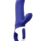 Vibrator Magic Bunny, Albastru, 17.5 cm