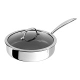 Cumpara ieftin Tigaie inox cu capac Eternal Collection Berlinger Haus BH 8511, 24 cm, antiaderenta, inox, strat Eterna rezistent