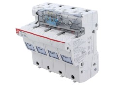 Clemă siguranţe cilindrice DF ELECTRIC 14x51mm pentru şină DIN 50A IP20