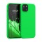 Husa Kwmobile pentru Apple iPhone 13, Silicon, Verde, 55878.44