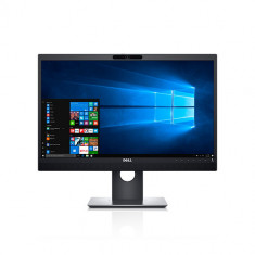 Monitor 24 inch, LED IPS, Dell P2418HZ, Full HD, WebCam, Black, 6 Luni Garantie, Refurbished