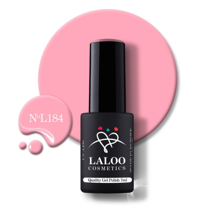 184 Party Pink | Laloo gel polish 7ml