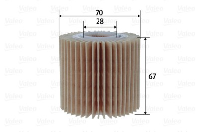 VALEO 586606 Filtru ulei foto