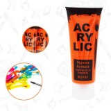 Vopsea Acrilica Portocalie Idei 75ml, Cremoasa, Acoperire Mare, Panza, Lemn, Sticla, Pictura
