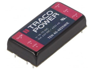 Convertor DC/DC 40W 18-75V la 24V și -24V foto