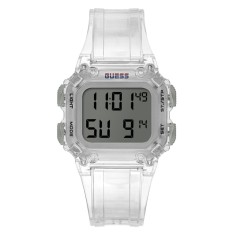 Ceas Barbati, Guess, Stealth Clear GW0270G1 - Marime universala