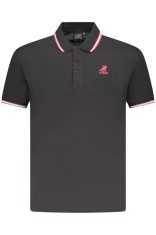 U.S. Grand POLO Tricou polo barbati cu logo brodat, cu detalii contrastante, foto