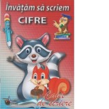 Invatam sa scriem cifre. Caiet de scriere