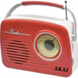 Radio portabil Akai APR-11R/B USB 11W Red