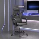 vidaXL Scaun pentru jocuri, negru, piele ecologică 3143850